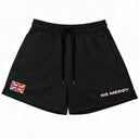 Crossed Out Logo Fight Shorts - Black