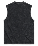 Smokes Sleeveless Tee - Faded Black