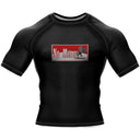No Comfort In Combat Rashguard - Black