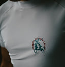 No Weaklings Rashguard - White