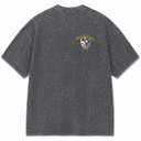 Death Smile Oversized T-shirt - Iron Grey