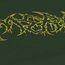 Caged Dog Hoodie - Dark Green