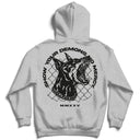 Caged Dog Hoodie - Grey