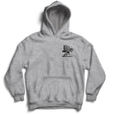 No Comfort In Combat Hoodie - Grey