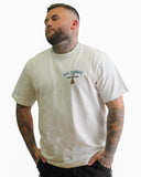 Night Rider Oversized T-Shirt – Weiß