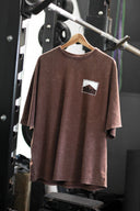 Smokes Oversized T-shirt - Burnt  Rust