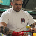 No Weaklings Oversized T-shirt - White