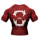 Jaws  - Rashguard Burgundy