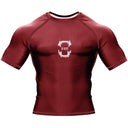 Jaws  - Rashguard Burgundy
