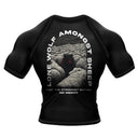 Lone Wolf - Ranked Rashguard Black