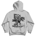 No Comfort In Combat Hoodie - Grey
