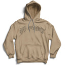 Caged Dog Hoodie - Stone