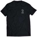 Will Fight For Money T-shirt - Black