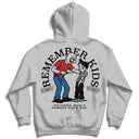 Remember Kids Hoodie - Grey