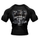 Wolves Amongst Sheep Rashguard - Black