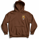 Defeat Your Demons Hoodie - Brown