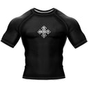 Iron Cross Rashguard - Black