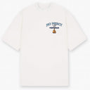 Night Rider Oversized T-Shirt – Weiß