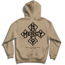 Iron Cross Hoodie - Stone
